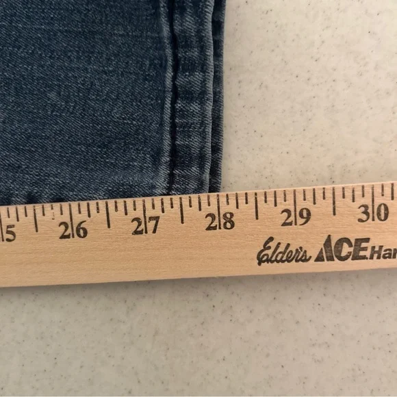 Oasis By Eunina Jeans Women’s Juniors 3 Distressed Faded Skinny - Picture 7 of 13